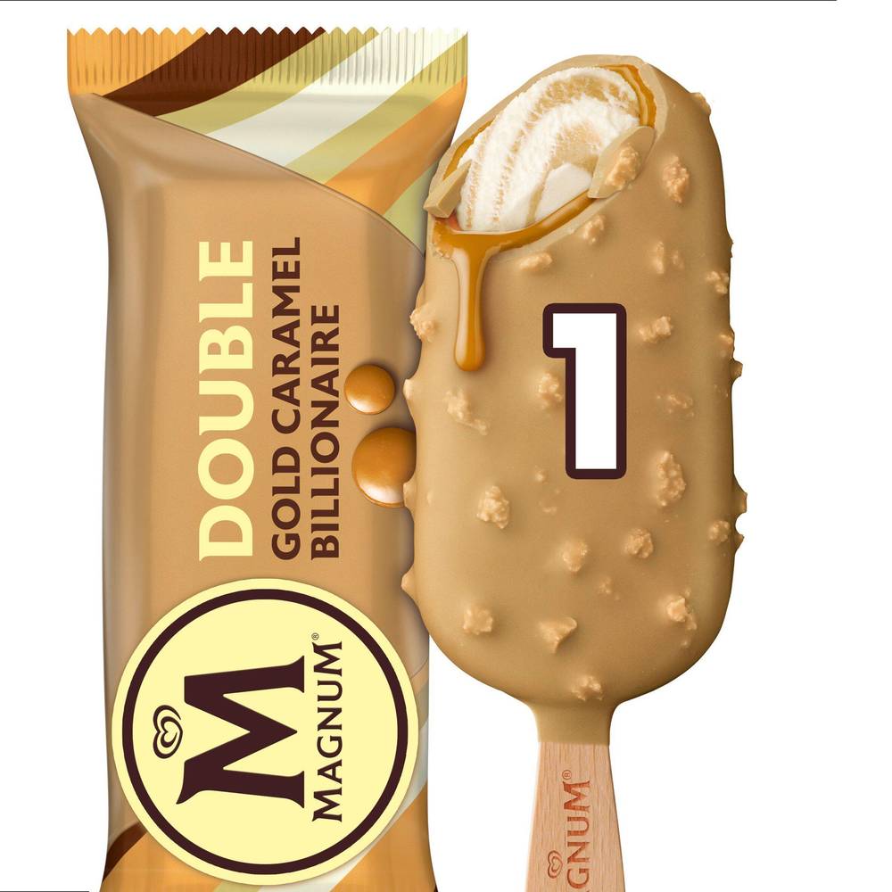 Magnum Gold Caramel Billionaire Ice Cream Lolly (85ml)