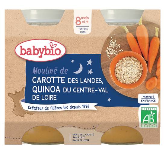 Babybio - Purée de légumes et quinoa aliment pour bébés (8+ mois)