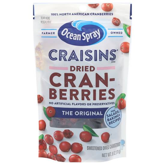 Ocean Spray Craisins Dried the Original Cranberries