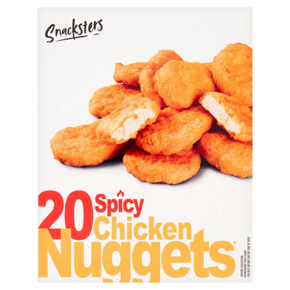 Snacksters 20 Pack 20 Spicy Chicken Nuggets