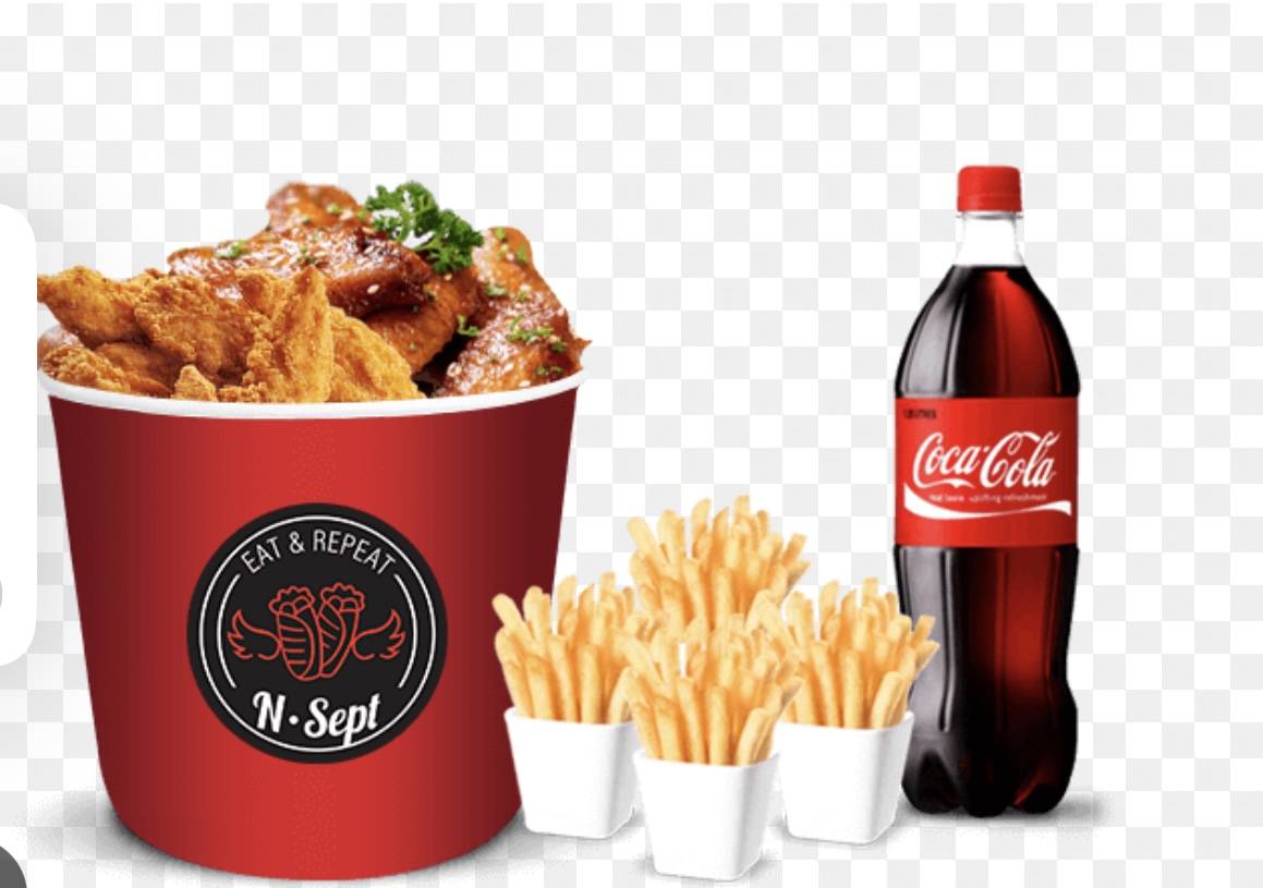 Menu Bucket Chicken 4 Personnes Mix