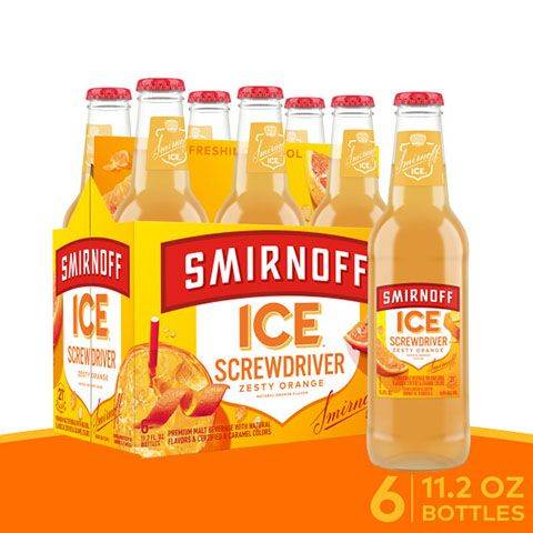 Smirnoff Screwdriver 6 Pack 11.2oz Bottle