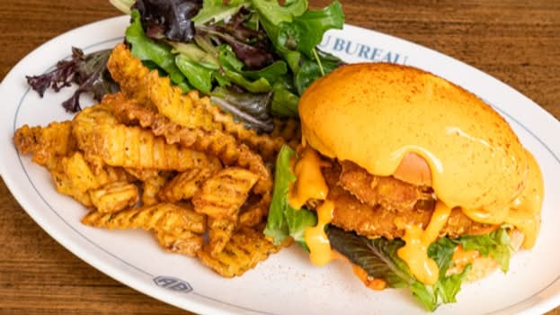 Very spicy burger (poulet)