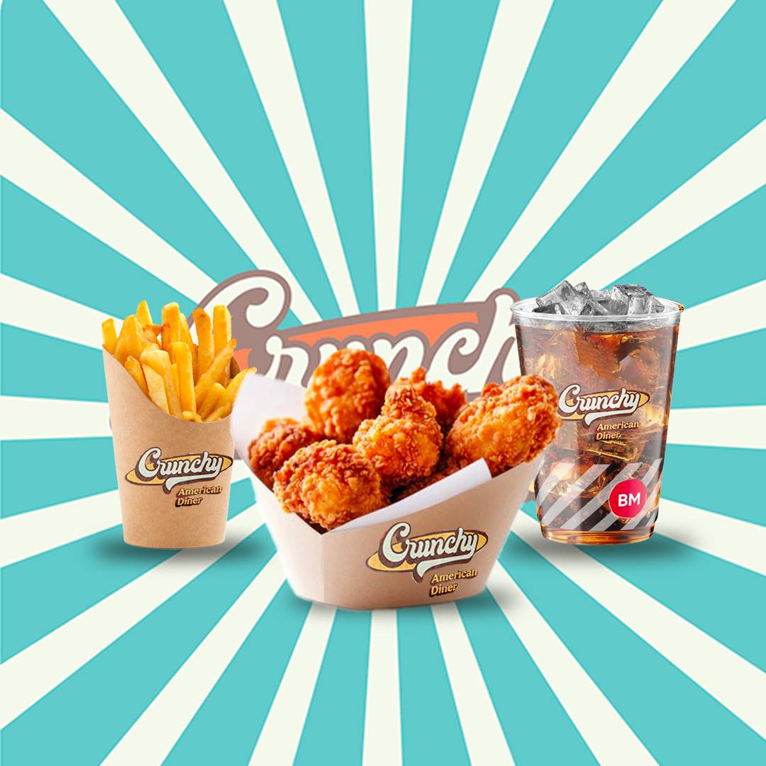 Menu Crunch Bucket Solo Tenders