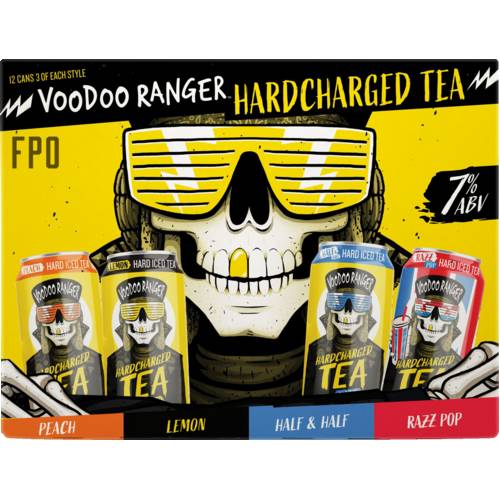New Belgium Voodoo Hardcharged Tea Variety 12 Pack Cans