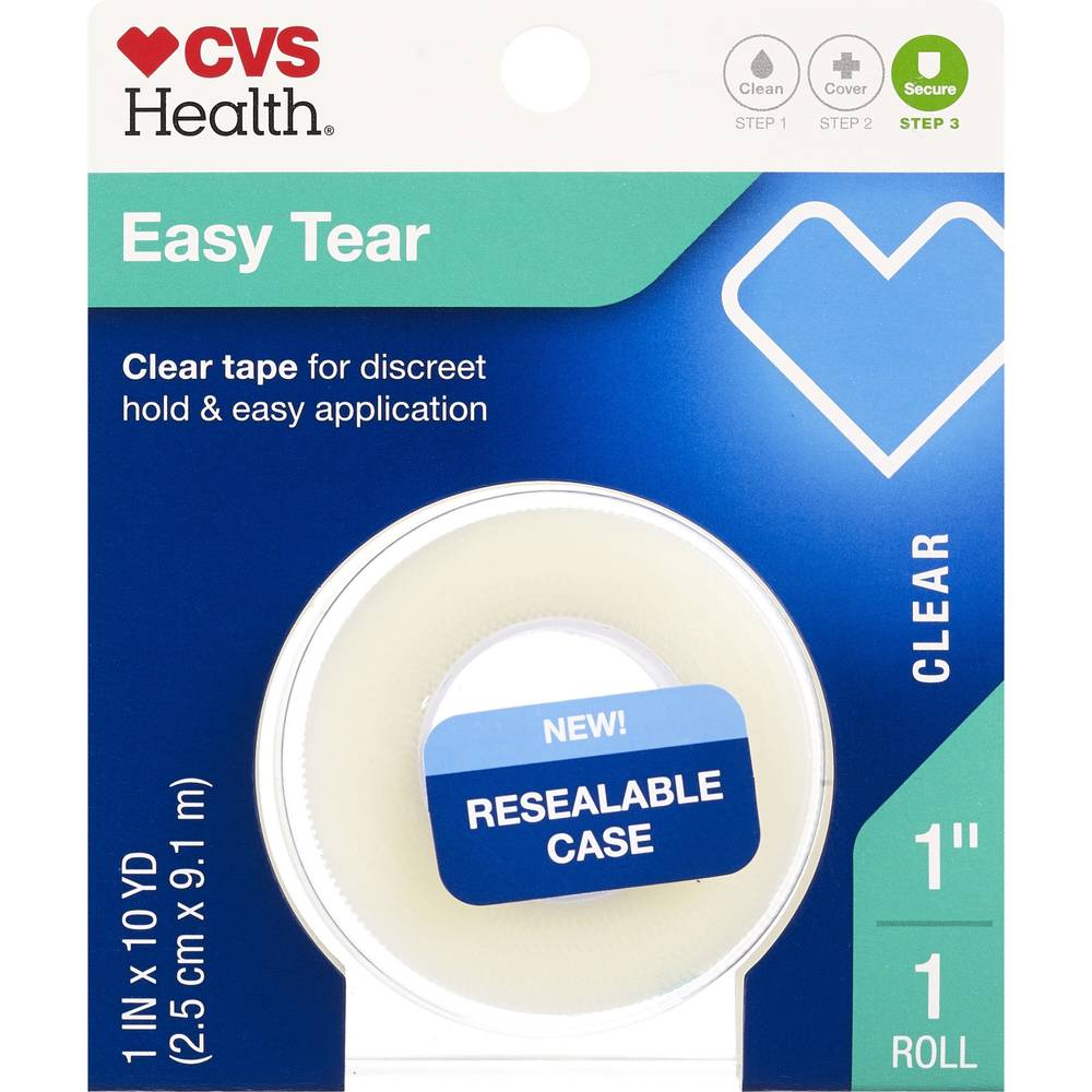 Cvs Health Breathable Clear Tape Roll