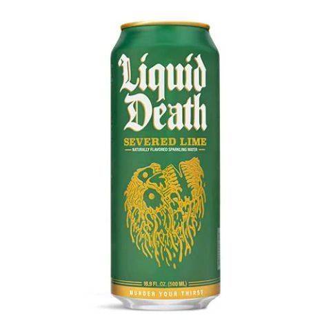 Liquid Death Sparkling Lime 16.9oz