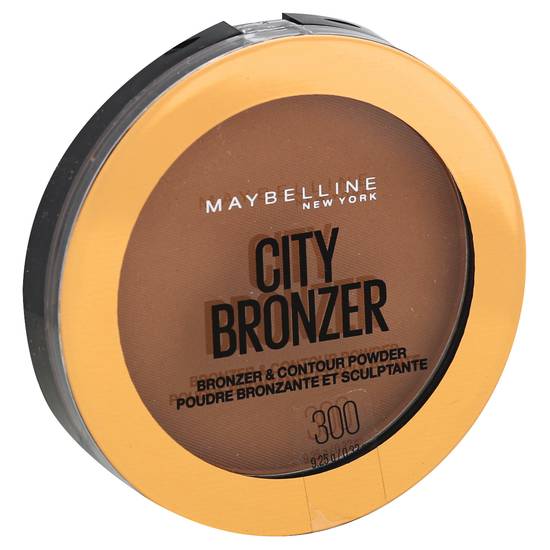 Maybelline City Bronzer & Contour Powder 300 Deep Cool (0.3 oz)