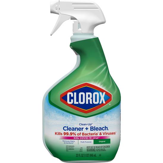 Clorox Clean-Up All Purpose Cleaner with Bleach Spray Bottle Original (32 oz)