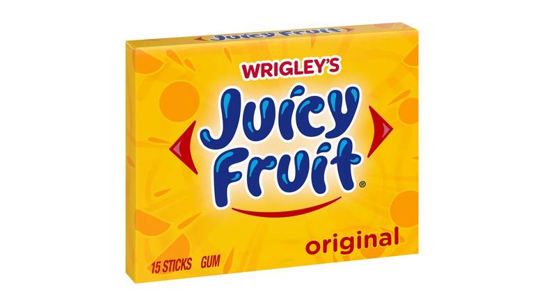 Wrigley's juicy fruit 15pc
