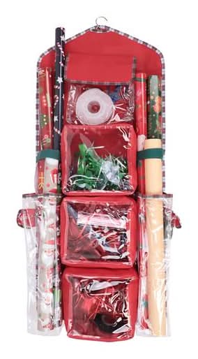 Hanging Gift Wrap Storage By Simply Tidy