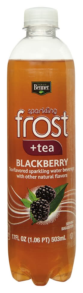 Benner Sparkling Frost Plus Tea, Blackberry (17 fl oz)
