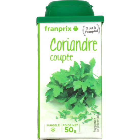 Coriandre coupée franprix 50g