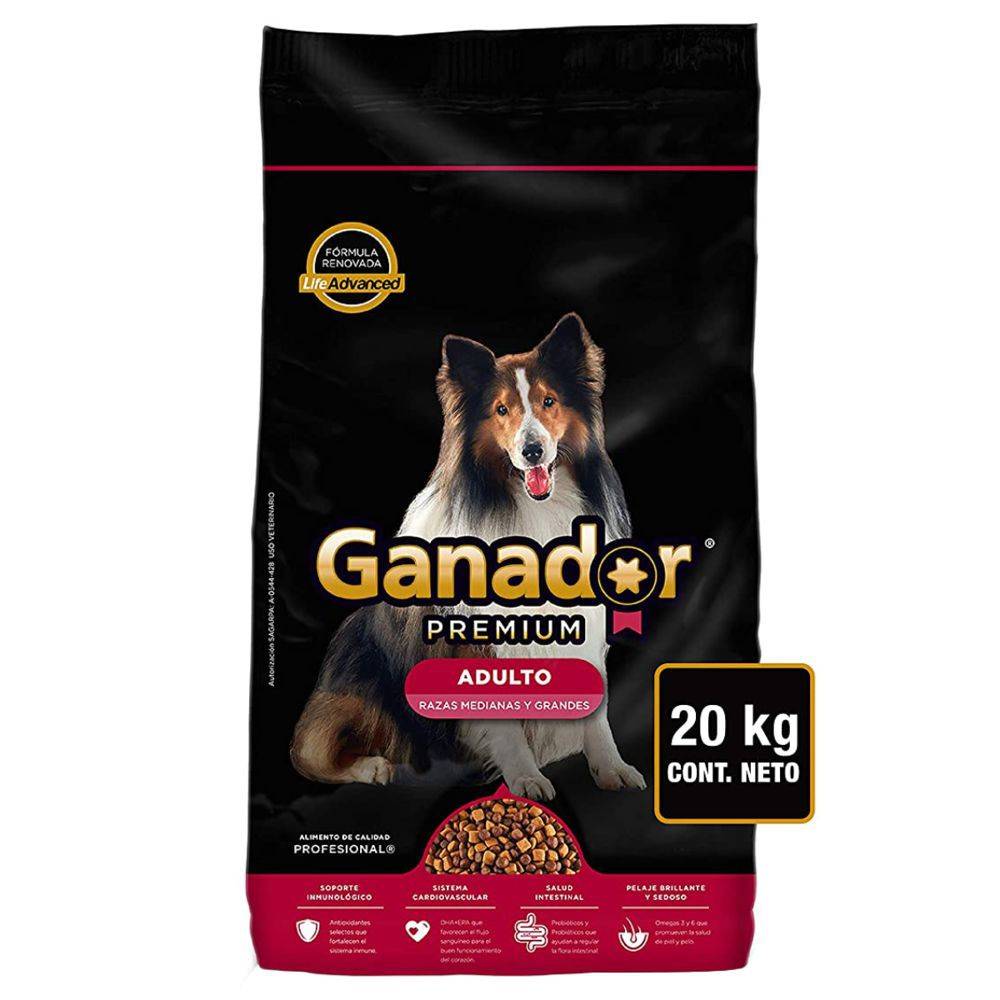 Ganador premium dog food best sale