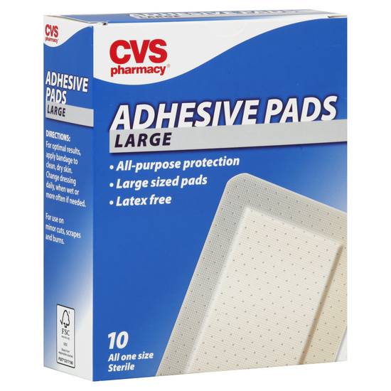 Cvs Pharmacy Adhesive Pads (large)