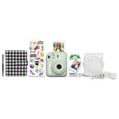 Fujifilm Instax Mini 12 Camera Gift Set, Mint Green