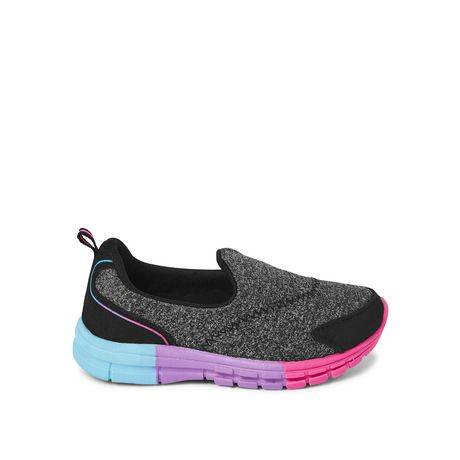 Athletic Works Toddler Girls'' Aruku Casual Shoes (Color: Black, Size: 5)