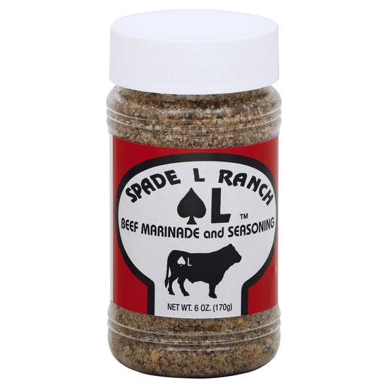Spade L Ranch Beef Marinade and Seasoning (6 oz)