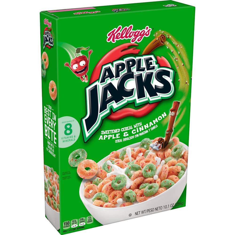 Apple Jacks Breakfast Cereal, 10.1 Oz