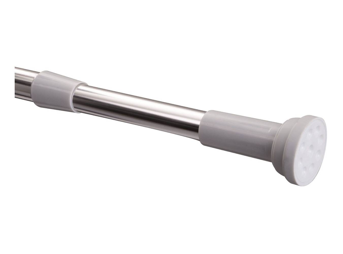 Metalhsa barra extensible 140-260 cm aluminio/blanco (1 barra extensible)