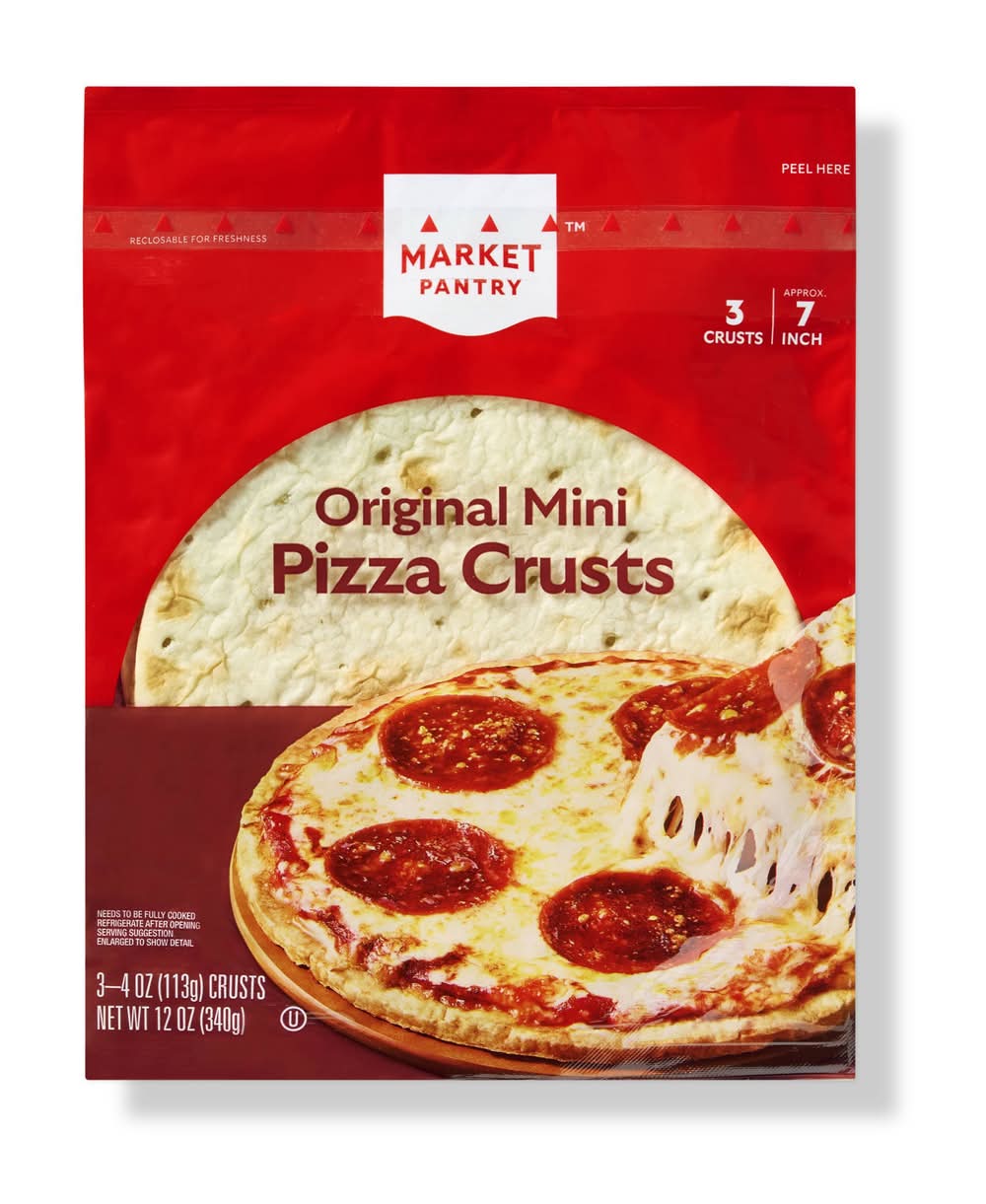 Market Pantry Mini Pizza Crusts (12 oz)
