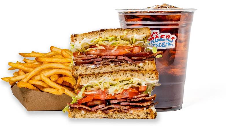 Bacon, Lettuce & Tomato (BLT) Sandwich (Combo)