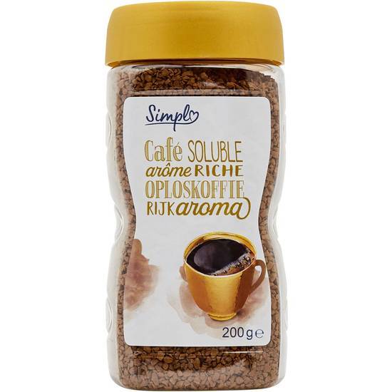 Simpl - Café soluble arôme riche (200 g)