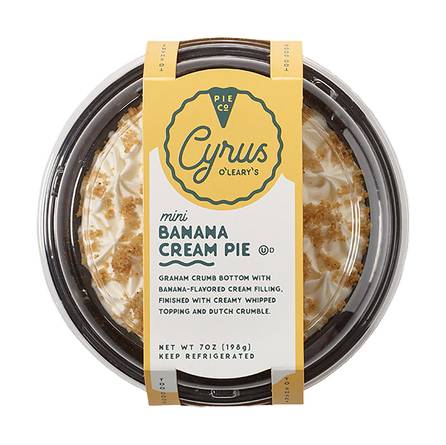 Cyrus O'Leary's Mini Banana Cream Pie (198 g)