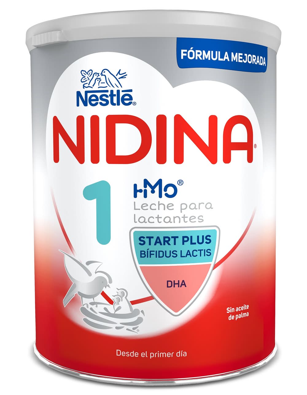 Leche Infantil 1 Inicio Premium Nidina Lata 800 G