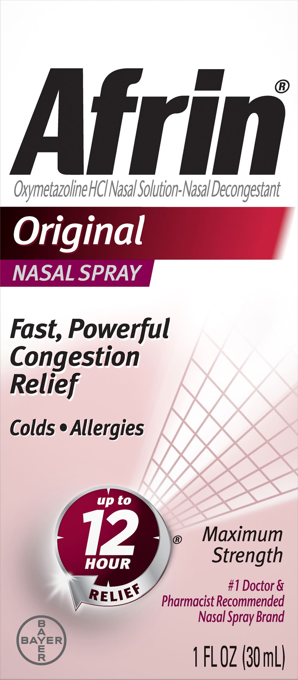 Afrin Original Maximum Strength Nasal Spray (1 fl oz)