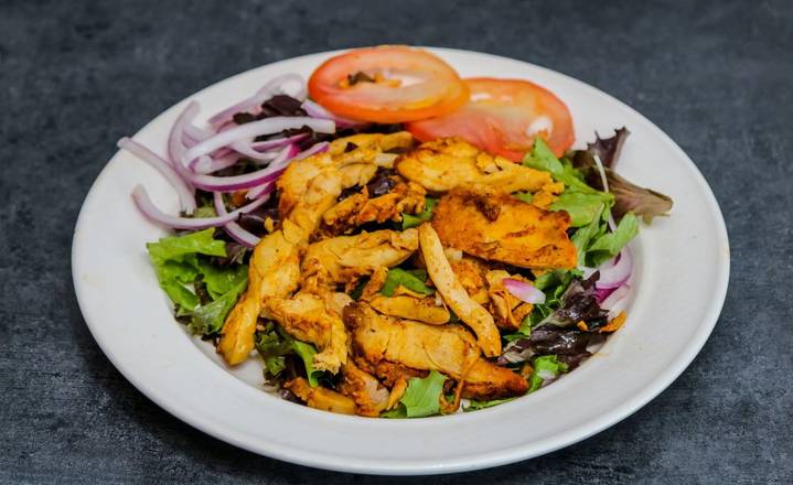 Organic Spring Leaf Salad With Chicken