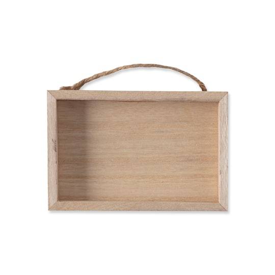 6" X 4" Wood Shadow Box By Make Market