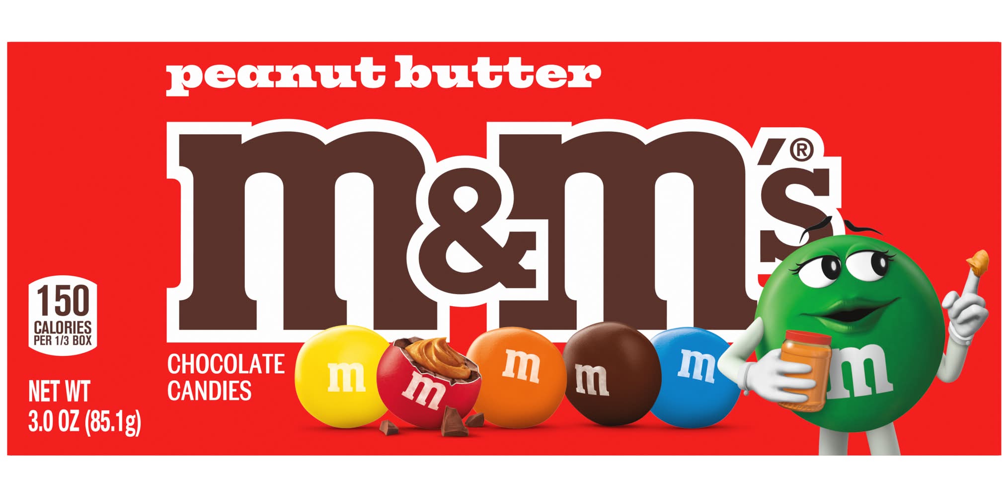 M&M's Peanut Butter Chocolate (3 oz)
