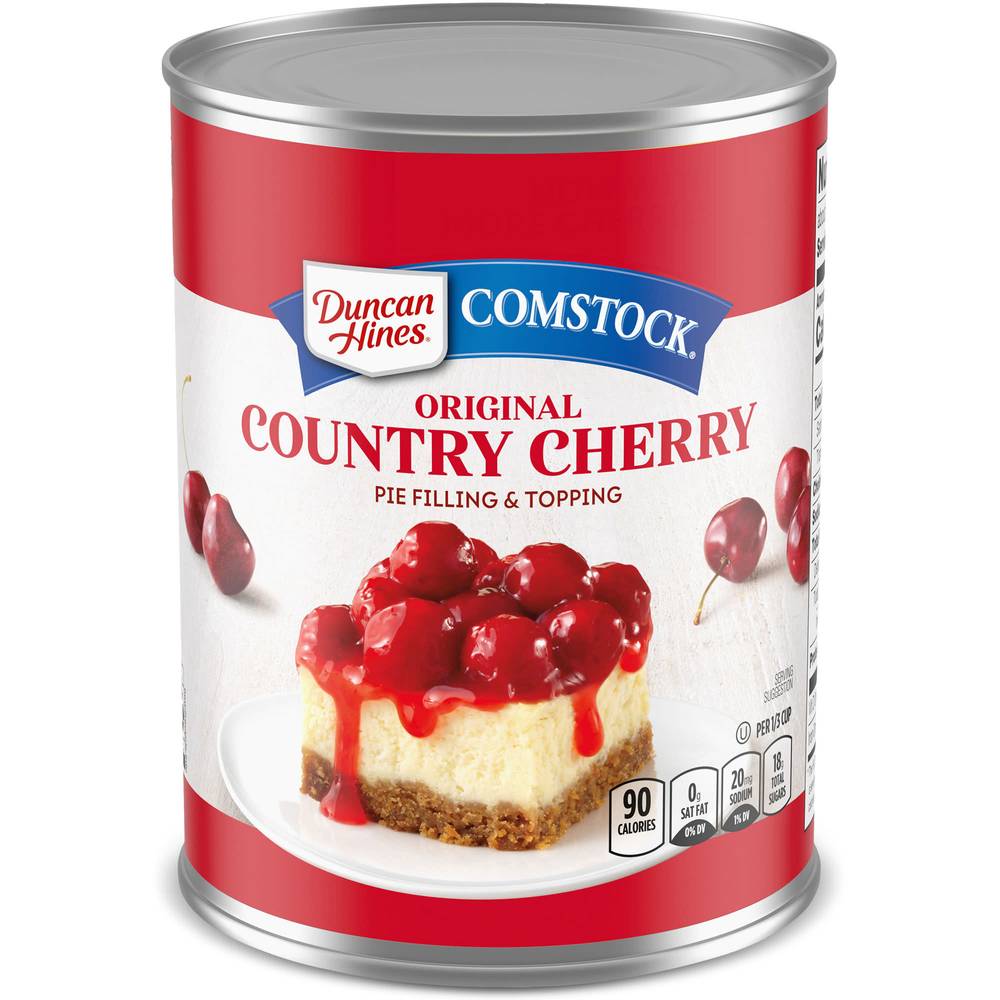 Duncan Hines Comstock Original Country Cherry Pie Filling & Topping (21 oz)