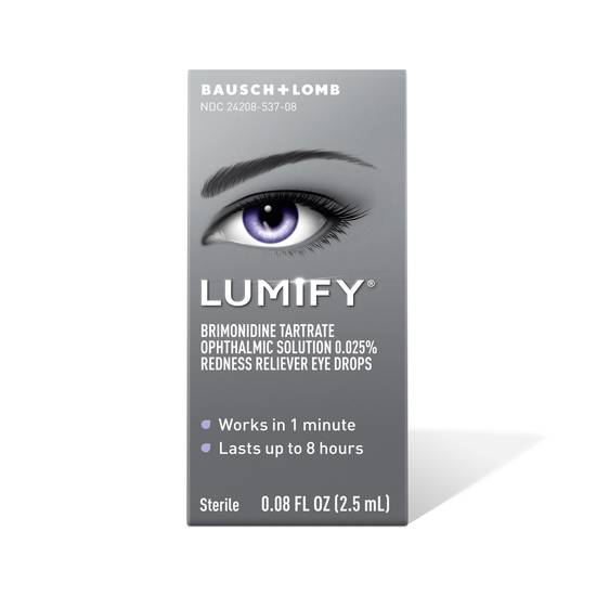 Lumify Redness Reliever Eye Drops, 2.5 mLs
