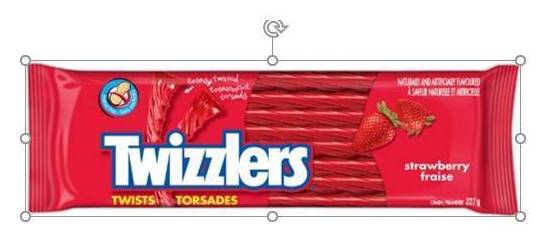 Twizzler's Twists Torsades, Strawberry (227 g)