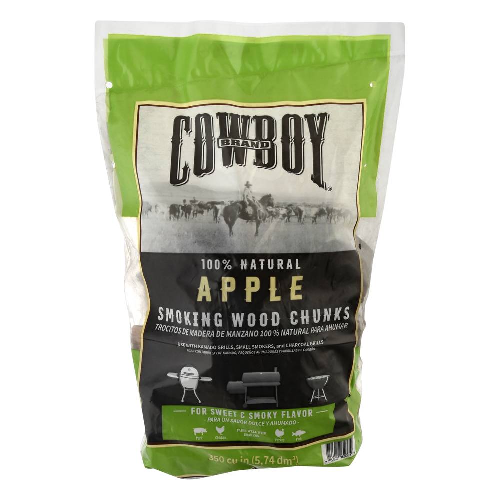 Cowboy 100% Smoking Wood Chunks (apple )