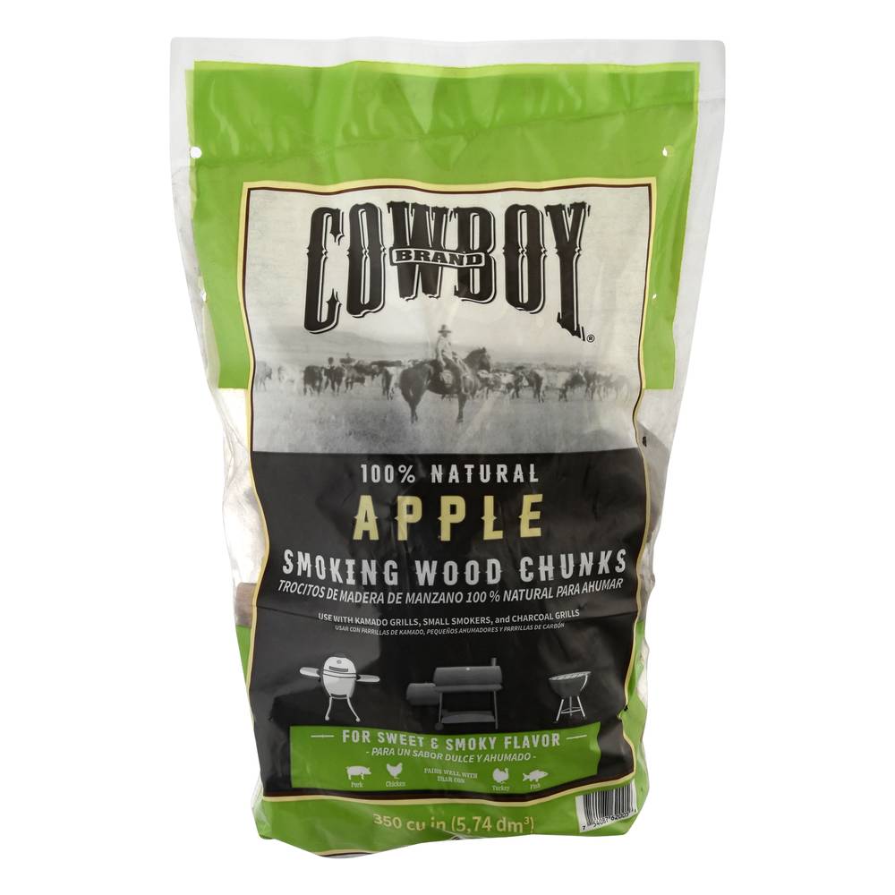 Cowboy 100% Smoking Wood Chunks, Apple