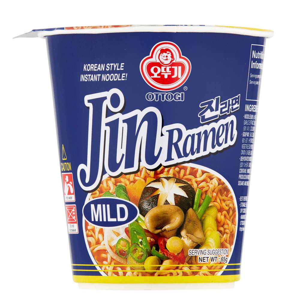 Ottogi Jin Ramen Cup Mild (65g)