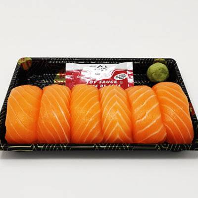 Sushi Station  Salmon Nigiris - 7 Oz