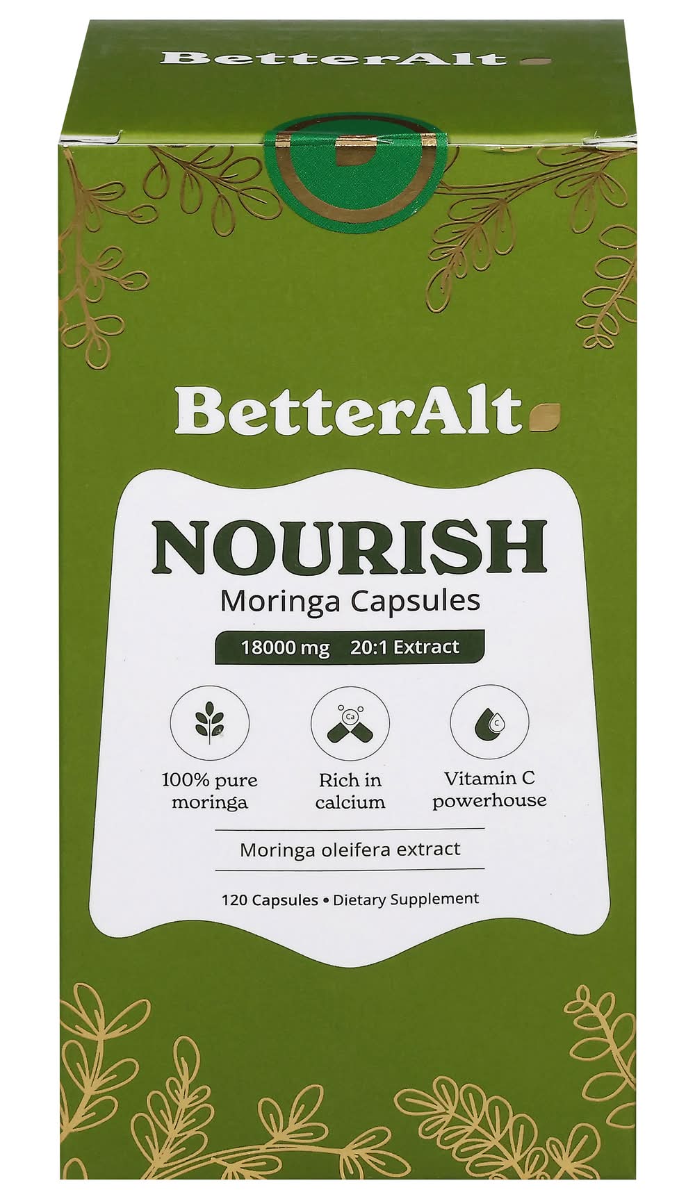 BetterAlt Nourish Moringa 18000mg