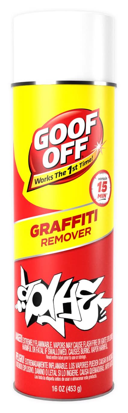 Goof Off Pro Strength Graffiti All Purpose Remover 16 Oz