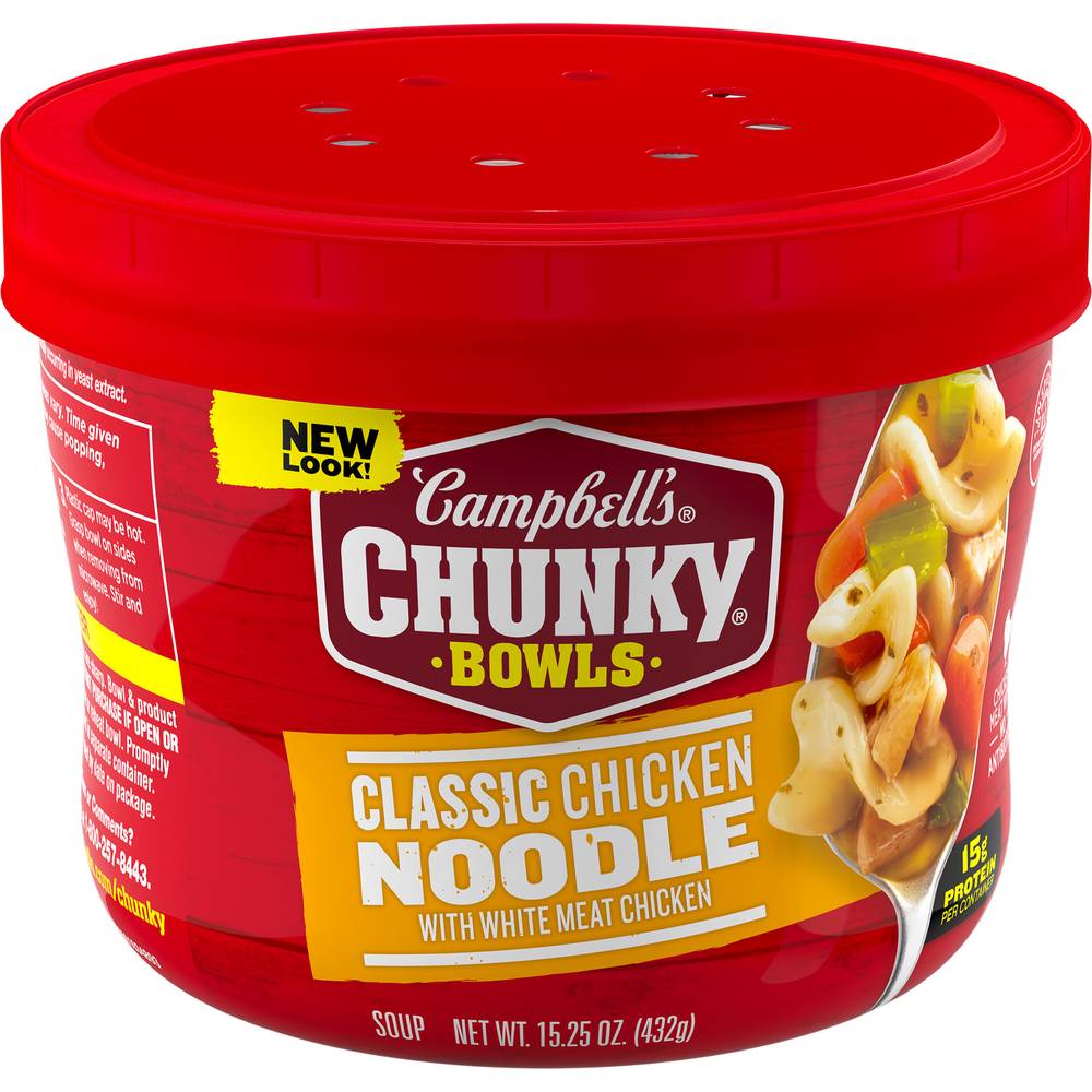 Campbell's Chunky Soup, Classic Chicken Noodle (15.25 oz)