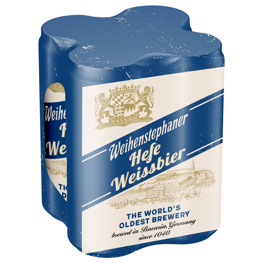 Weihenstephaner Bayerische Hefeweissbier (4 x 16 fl oz)