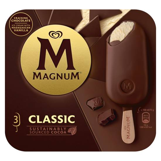 Magnum Ice Cream Classic Sticks (vanilla-chocolate)