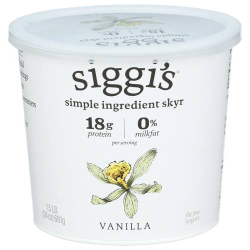 Siggi's Vanilla Skyr Yogurt