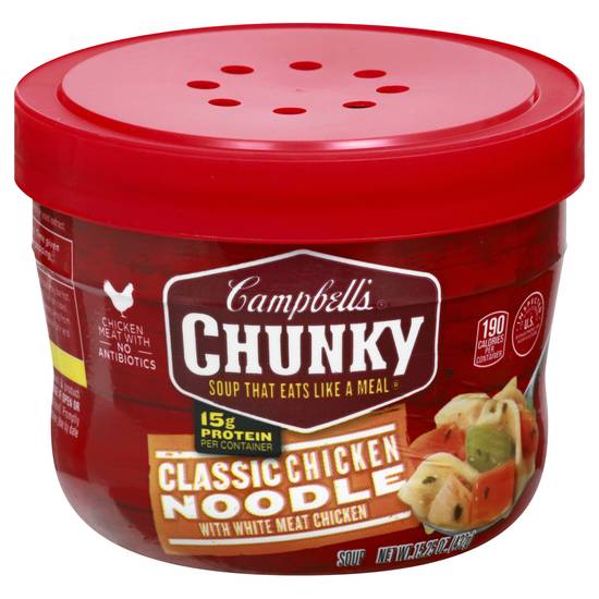 Campbell's Chunky Soup (classic chicken noodle)