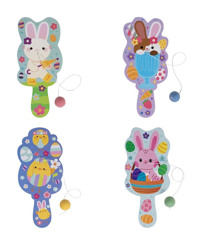 Easter Theme Paddle Ball, 1-ct.