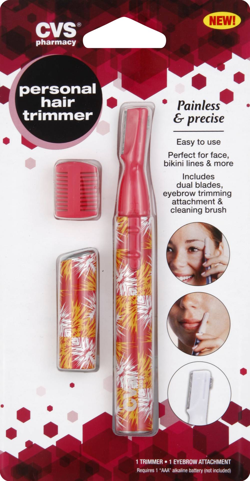 CVS Pharmacy Painless & Precise Personal Hair Trimmer