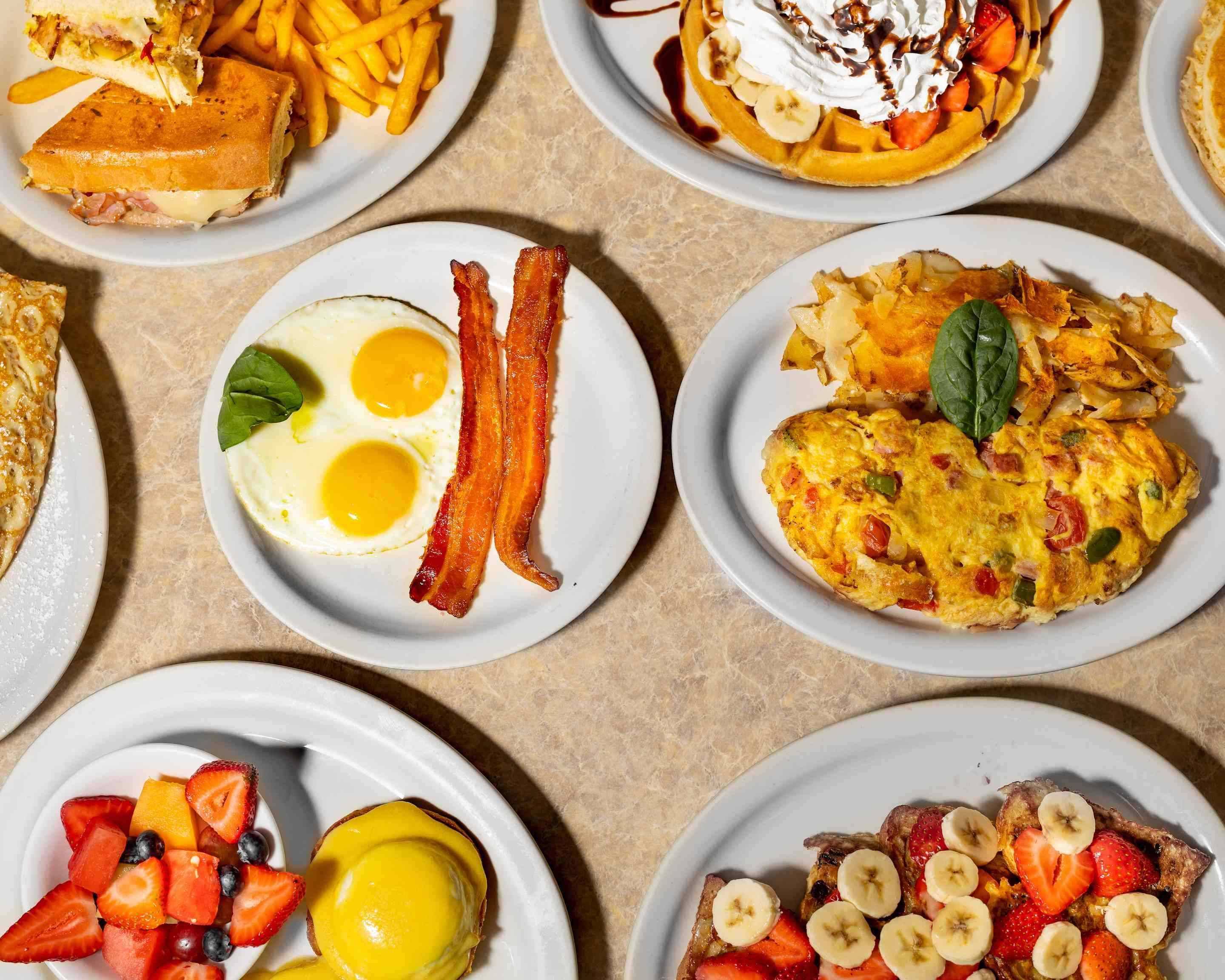 Flapjacks menu sales